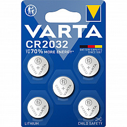 10x5 Varta electronic CR 2032 Lith. Coin Battery 06032 101 415