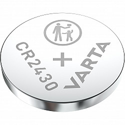 VARTA LITHIUM Coin, Knopfzellenbatterie CR2430 Lithium
