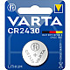 VARTA LITHIUM Coin, Knopfzellenbatterie CR2430 Lithium