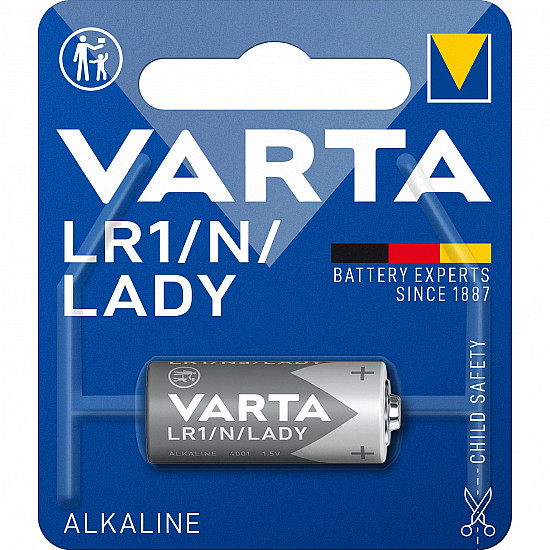 VARTA ELECTRONICS LR1/N/Lady Blister 1
