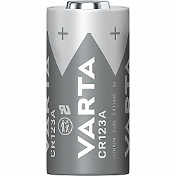 VARTA Lithium Cylindrical CR123A Batterie (1er Pack)