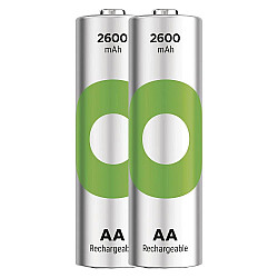 Akumulatorki R6/AA Ni-MH 2600mAh blister 2szt. GP RECYKO