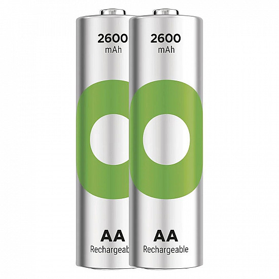 Akumulatorki R6/AA Ni-MH 2600mAh blister 2szt. GP RECYKO