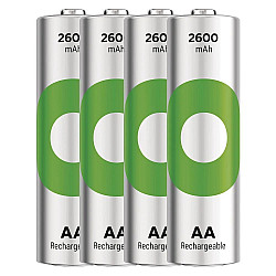 Akumulatorki R6/AA Ni-MH 2600mAh blister 4szt. GP RECYKO