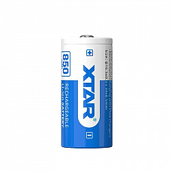 XTAR AKUMULATOR 16340/R-CR123 3 7V 850MAH LI-ION Z ZABEZPIECZENIEM 16340-850