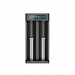 Battery charger for cylindrical Li-ion batteries 18650 Xtar MC2 PLUS