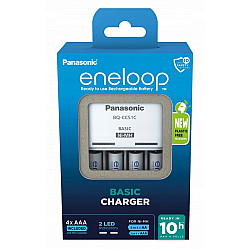 Battery charger PANASONIC Eneloop Basic BQ-CC51 + 4x AAA 800 mAh (K-KJ51MCD04E)