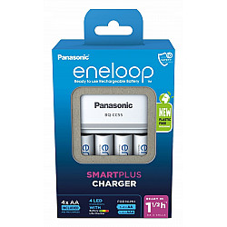 Battery charger PANASONIC Eneloop Smartplus BQ-CC55 + 4x AA 2000 mAh (K-KJ55MCD40E)