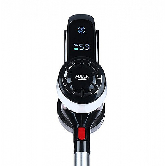 Adler Vacuum Cleaner AD 7048 Cordless operating Handstick and Handheld 230 W 220 V Operating time (max) 30 min White/Black/Red Warranty 24 month(s)