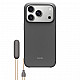 Beats iPhone 17 Pro Kickstand Case mit MagSafe und Kamerasteuerung, Granitgrau, MGY74LL/A