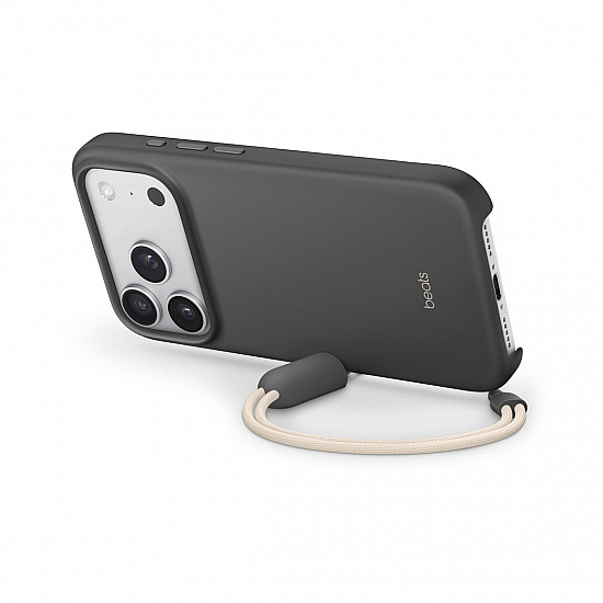Beats iPhone 17 Pro Kickstand Case mit MagSafe und Kamerasteuerung, Granitgrau, MGY74LL/A