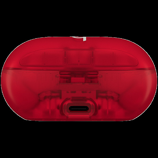 Beats Solo Buds - True Wireless Earbuds - Transparent Red,Model A3151 A3150 A3152