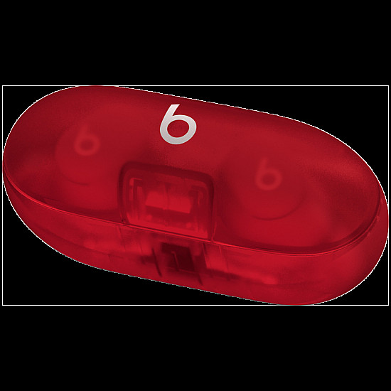 Beats Solo Buds - True Wireless Earbuds - Transparent Red,Model A3151 A3150 A3152