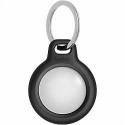 1x4 Belkin Key Ring for Apple AirTag, black MSC001btBK