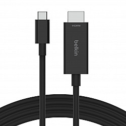 AVC012bt2MBK, 2 m, USB Type-C, HDMI, Male, Male, Straight