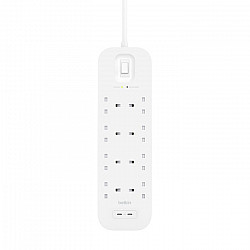 Surge Protector SurgePlus 8xFR 2xUSB-C 900J 2m
