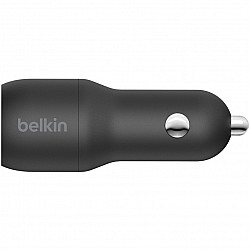Belkin BOOST CHARGE Dual Charger - Auto-Netzteil - 24 Watt - 4.8 A - 2 Ausgabeanschlussstellen (USB)