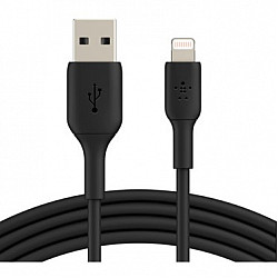 Belkin Lightning Lade/Sync Kabel PVC mfi zertifiziert 2m black