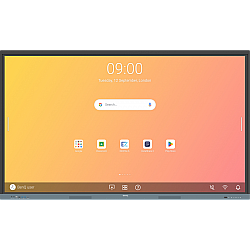BenQ RE8604 Interactive flat panel 2.18 m (86) 450 cd/m² 4K Ultra HD Black, Grey Touchscreen Built-in processor Android