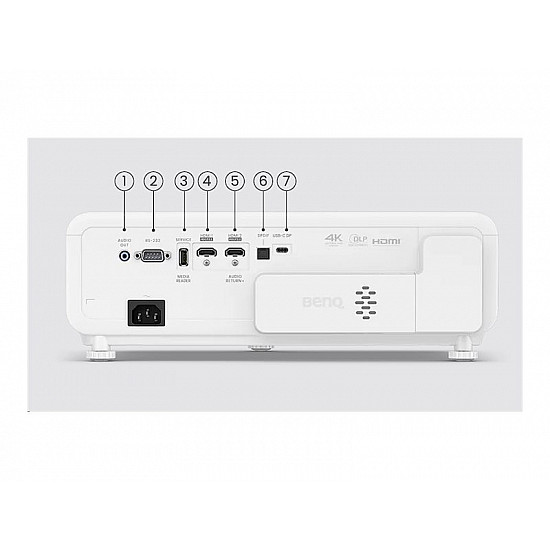 Benq X500i 4K UHD (3840 x 2160) 2200 ANSI lumens White/Black Wi-Fi