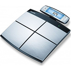 Beurer BF 105 Square Black, Stainless steel Electronic personal scale