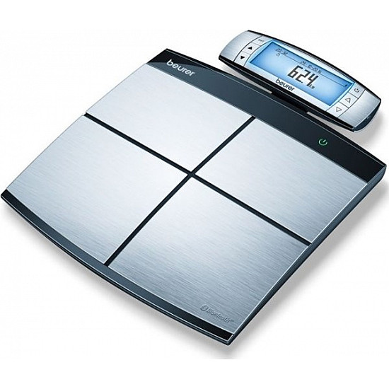 Beurer BF 105 Square Black, Stainless steel Electronic personal scale