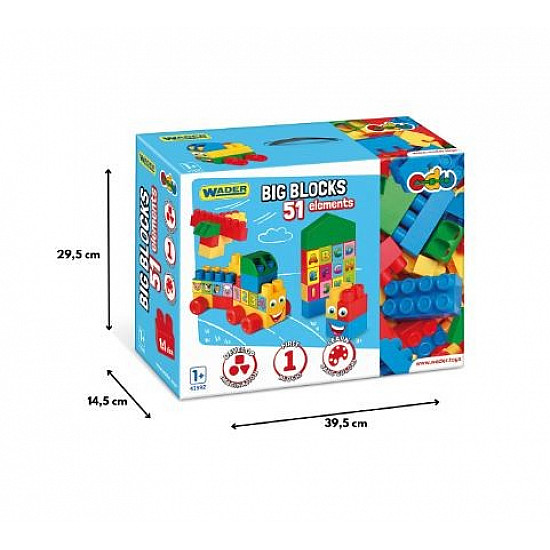 Big Blocks 51 pieces