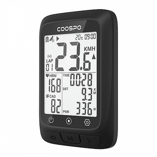 Bike Computer Coospo BC107 compatibile with z: Strava, Trainingpeaks etc.