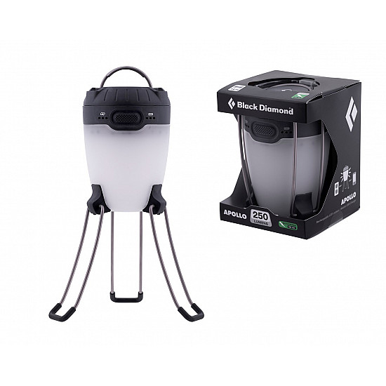 Black Diamond Apollo Battery powered camping lantern USB port