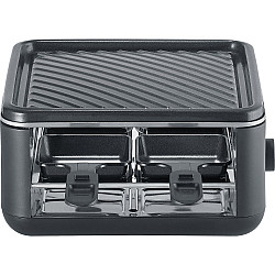 Black Line Lite Mini-Raclette-Grill RG 2360 schwarz, 800 Watt