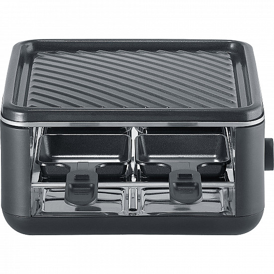 Black Line Lite Mini-Raclette-Grill RG 2360 schwarz, 800 Watt