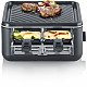 Black Line Lite Mini-Raclette-Grill RG 2360 schwarz, 800 Watt