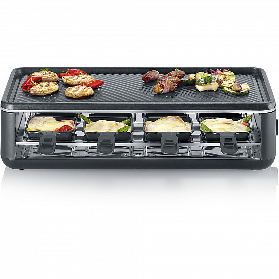 Black Line Lite Raclette-Grill RG 2365 schwarz, 1.300 Watt