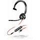 3315, Wired, Call-Music, 20 - 20000 Hz, 102 g, Headphones, Black