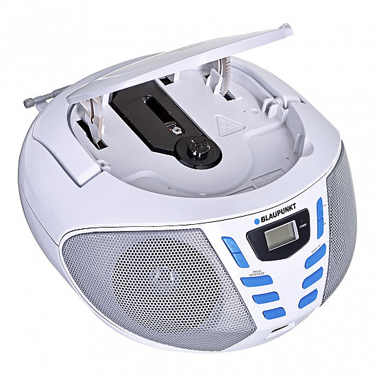 Blaupunkt BB7-WH portable stereo system Digital 2.4 W FM Grey MP3 playback