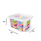 Blocks 132 pcs. in a container for girls