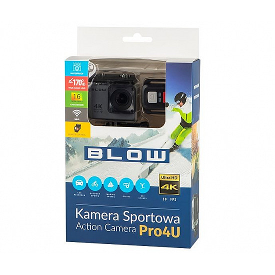 BLOW 78-538# action sports camera 16 MP 4K Ultra HD CMOS Wi-Fi 58 g