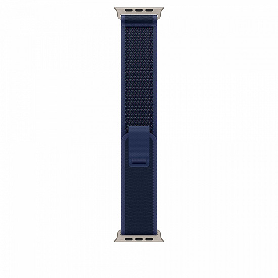 Blue Trail Loop 49 mm - M/L - Natural Titanium Finish