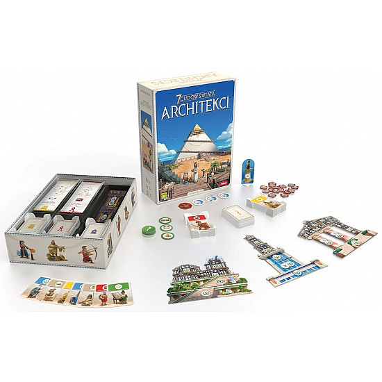 Board game 7 WONDERS OF THE WORLD - ARCHITECTS (POLISH VERSION)