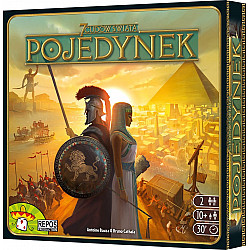Board game 7 WONDERS OF THE WORLD - DUEL (POLISH VERSION)