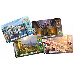 Board game 7 WONDERS OF THE WORLD - DUEL (POLISH VERSION)