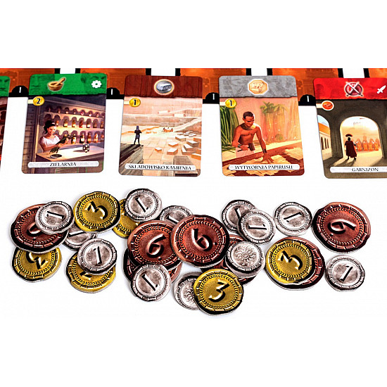 Board game 7 WONDERS OF THE WORLD - DUEL (POLISH VERSION)