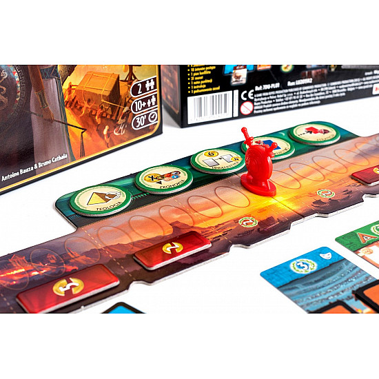 Board game 7 WONDERS OF THE WORLD - DUEL (POLISH VERSION)