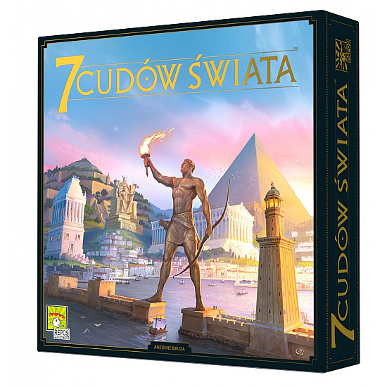 Board game 7 WONDERS OF THE WORLD (POLISH VERSION)