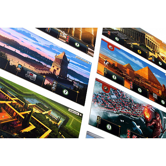 Board game 7 WONDERS OF THE WORLD (POLISH VERSION)