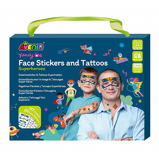 Body stickers and tattoos - Superheroes