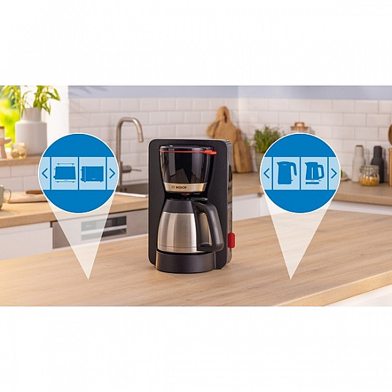 Bosch Filterkaffeemaschine MyMoment TKA6M273 Schwarz