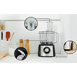 Bosch Food Processor MultiTalent 3 Plus MCM3PM386 900 W Number of speeds 2 Bowl capacity 2.3 L Black/Stainless steel