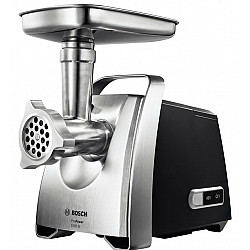 Bosch Meat mincer MFW68660 Black Throughput (kg/min) 4.3 Kebbe, Sausage horn, Fruit press, Shredding Attachment, 4 barrels