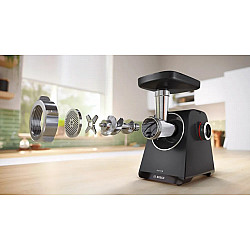 Bosch Food Mincer MFWS430B Black Number of speeds 2 Throughput (kg/min) 2.5